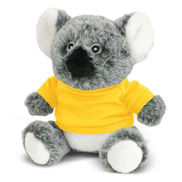 Koala Plush Toy — Yellow