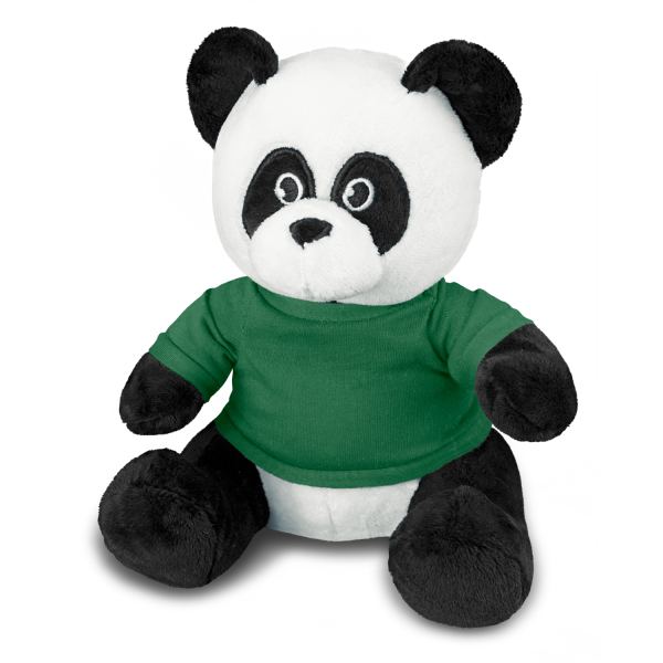 Panda Plush Toy — Dark Green